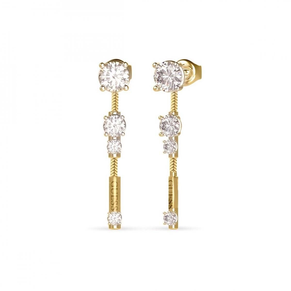 Boucles d'oreilles Guess "Sunburst" Acier doré Boucles d'oreilles Guess "Sunburst" Acier doré - JUBE01403JWYG