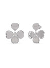 Boucles d'oreilles Guess "Fine Heart" Acier rhodié