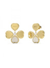 Boucles d'oreilles Guess "Fine Heart" Acier doré