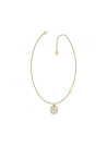 Collier Guess "Re-leaf" Acier doré