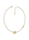 Collier Guess "Lotus" Acier doré