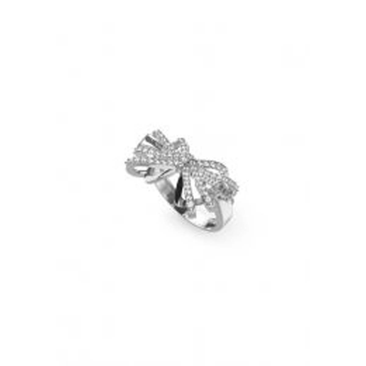 Bague Guess "A-bow You" Acier rhodié - JUBR01329JWRH