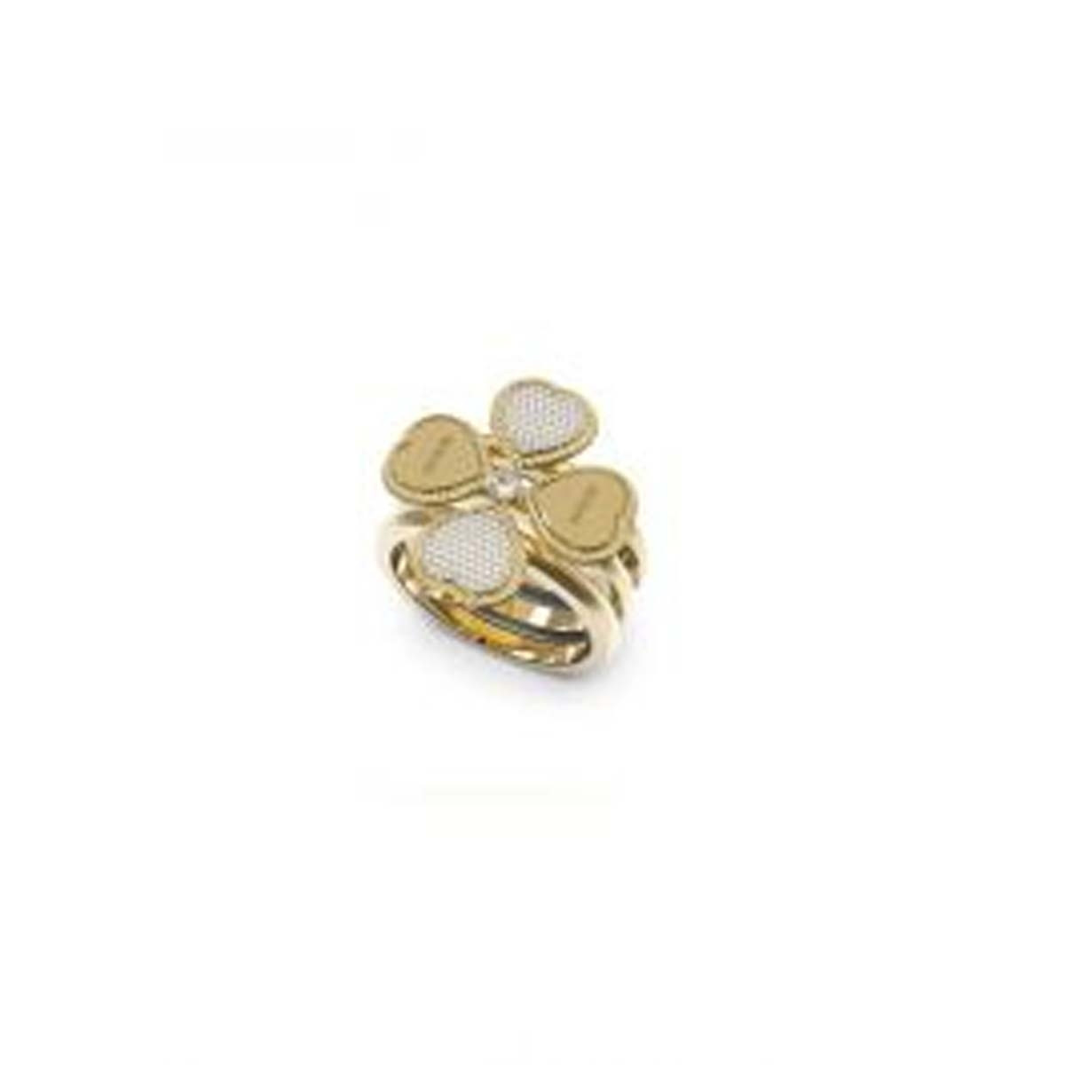 Bague Guess "Fine Heart" Acier doré Bague Guess "Fine Heart" Acier doré - JUBR01428JWYG