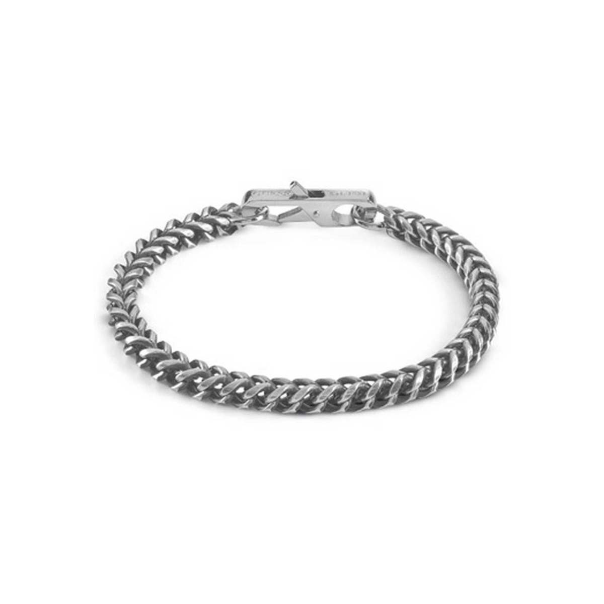 Bracelet Guess "My Chains" Acier rhodié - JUMB01338JWSTS