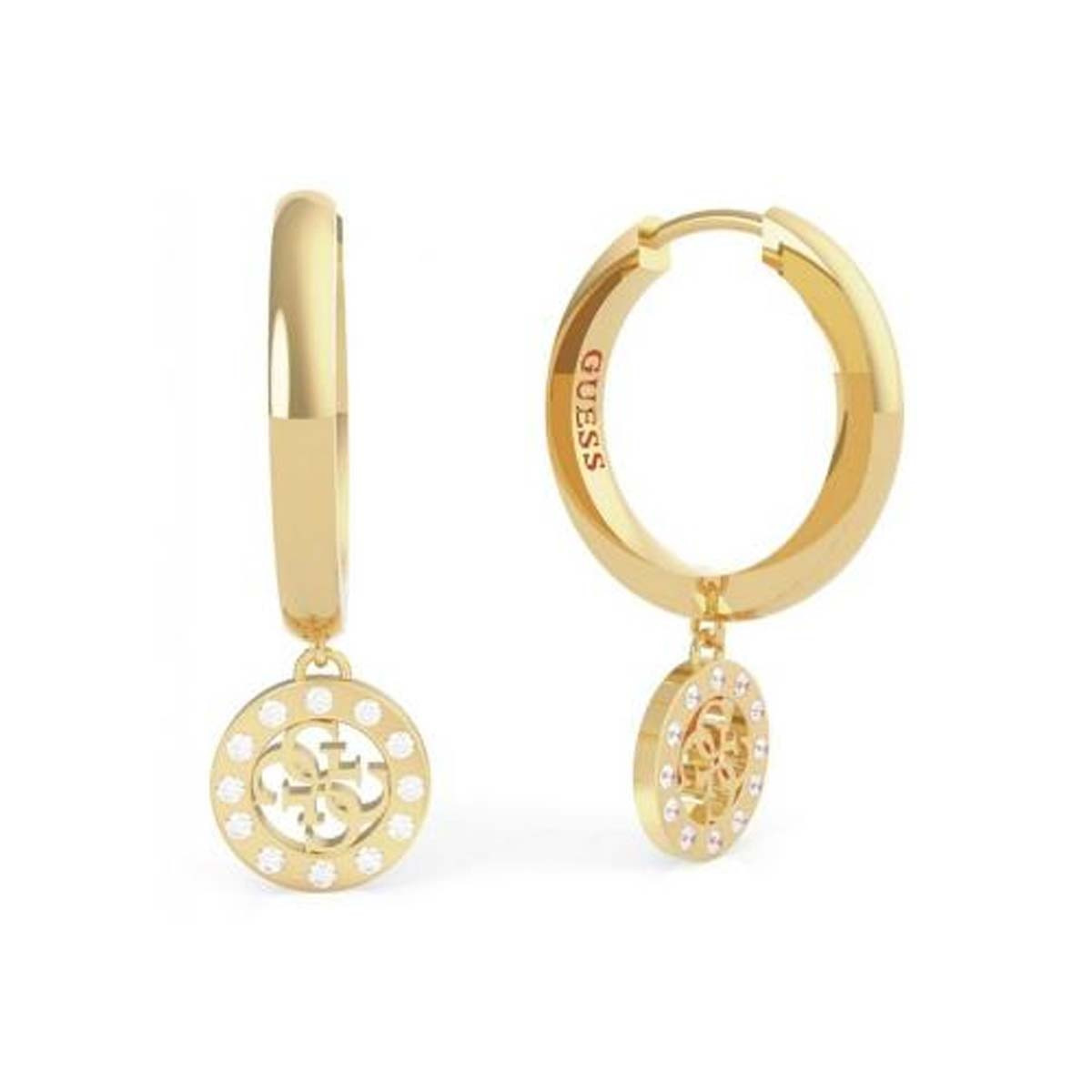 Boucles d'oreilles Guess "Guess Miniature" Acier doré Boucles d'oreilles Guess "Guess Miniature" Acier doré - UBE79043
