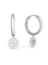 Boucles d'oreilles Guess "Guess Miniature" Acier rhodié