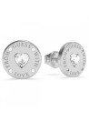 Boucles d'oreilles Guess "From Guess With Love" Acier rhodié