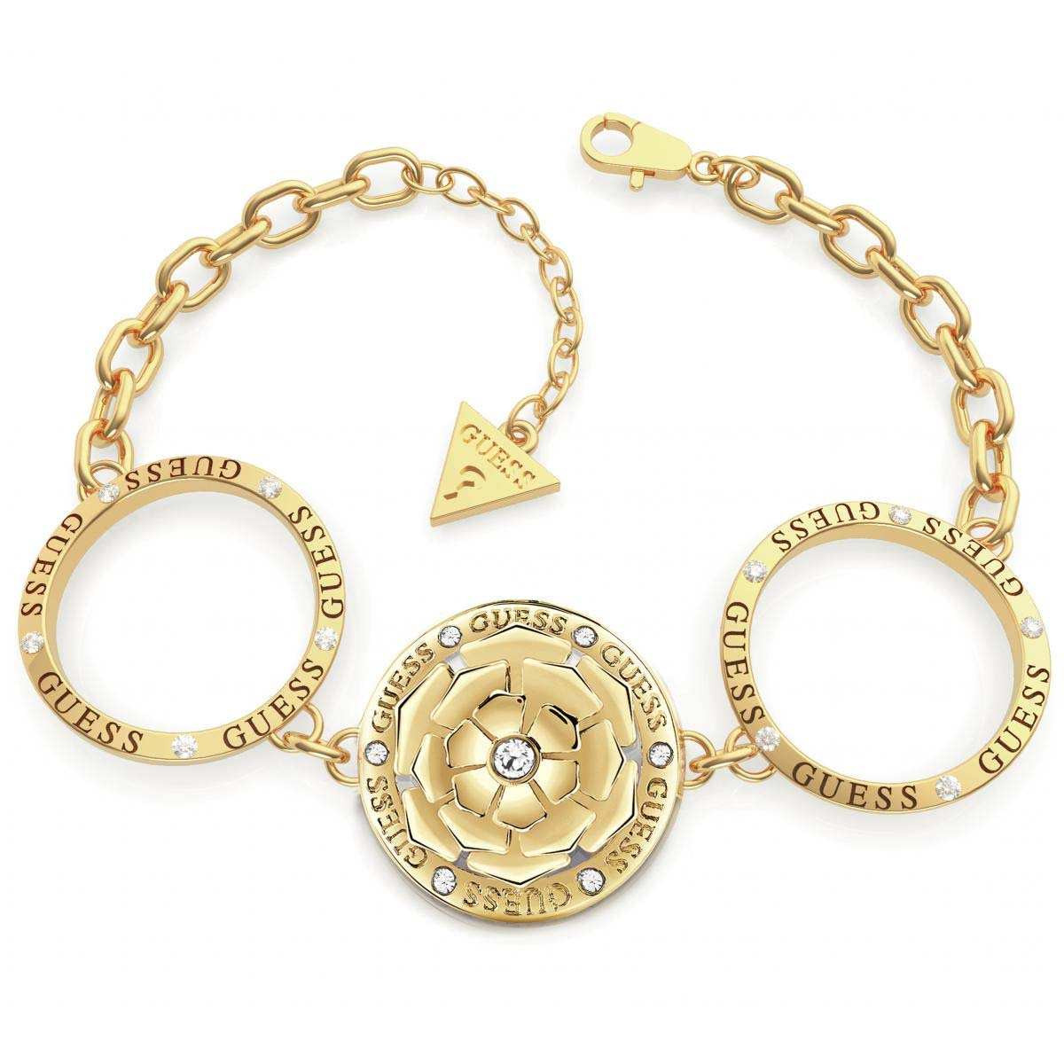 Bracelet Guess "Guess Peony" Acier doré Bracelet Guess "Guess Peony" Acier doré - UBB79165-S