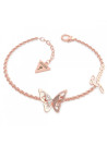Bracelet Guess "Fly Away" Acier doré