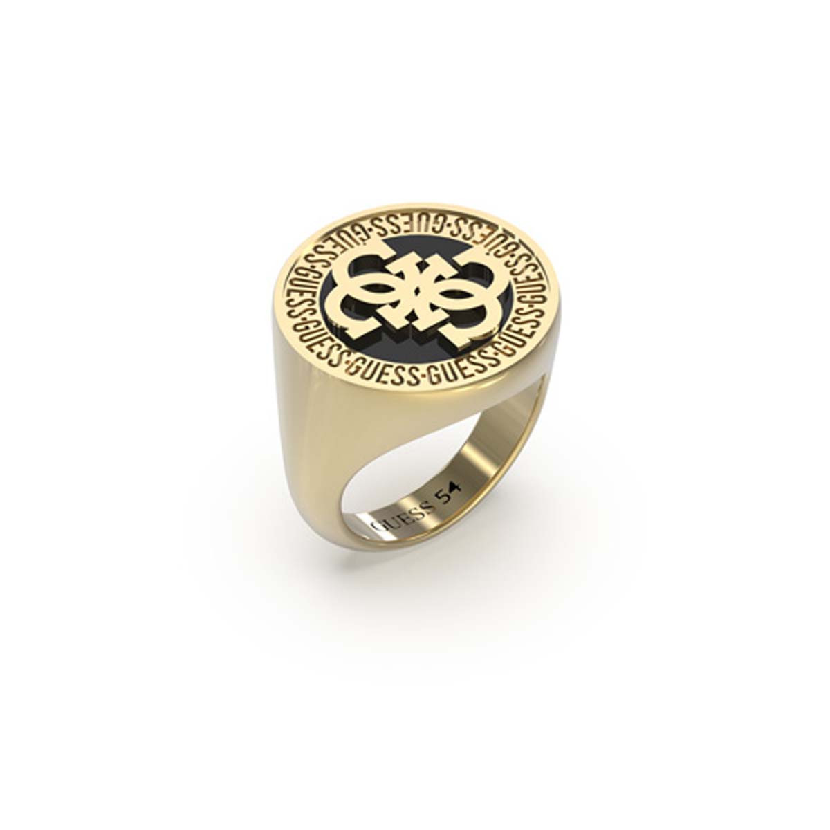 Bague Guess "4G Icon" Acier doré Bague Guess "4G Icon" Acier doré - JUMR02115YGBK