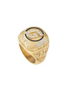 Bague Guess "Champions" Acier doré