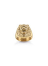 Bague Guess "Lion King" Acier doré