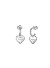 Boucles d'oreilles Guess "Falling In Love" Acier rhodié