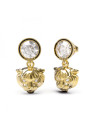 Boucles d'oreilles Guess "Daktari" Acier doré