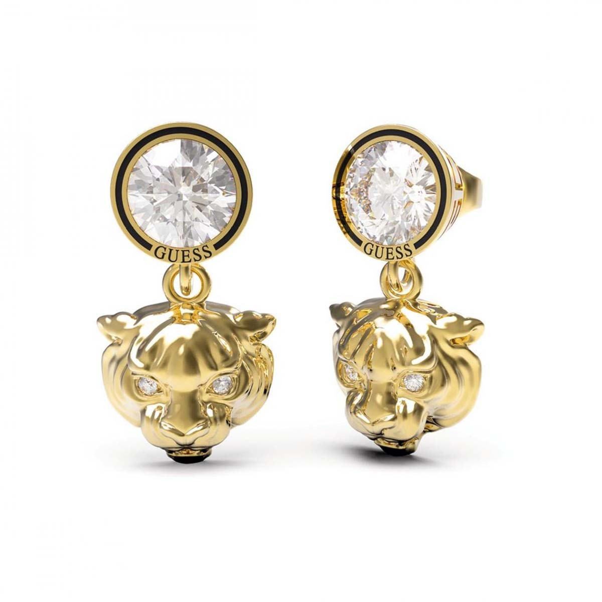 Boucles d'oreilles Guess "Daktari" Acier doré Boucles d'oreilles Guess "Daktari" Acier doré - JUBE01357JWYGBK