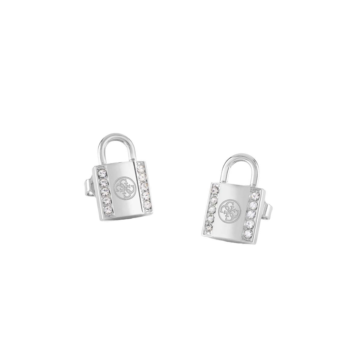 Boucles d'oreilles Guess "Keep Me Close" Acier rhodié Boucles d'oreilles Guess "Keep Me Close" Acier rhodié - JUBE01096JWRH