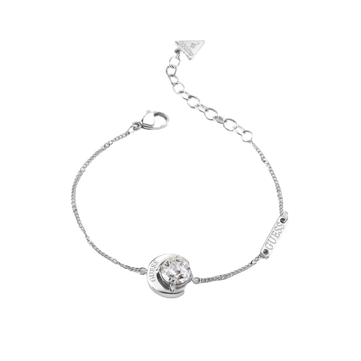 Bracelet Guess "Moon Phases" Acier rhodié Bracelet Guess "Moon Phases" Acier rhodié - JUBB01197JWRHS