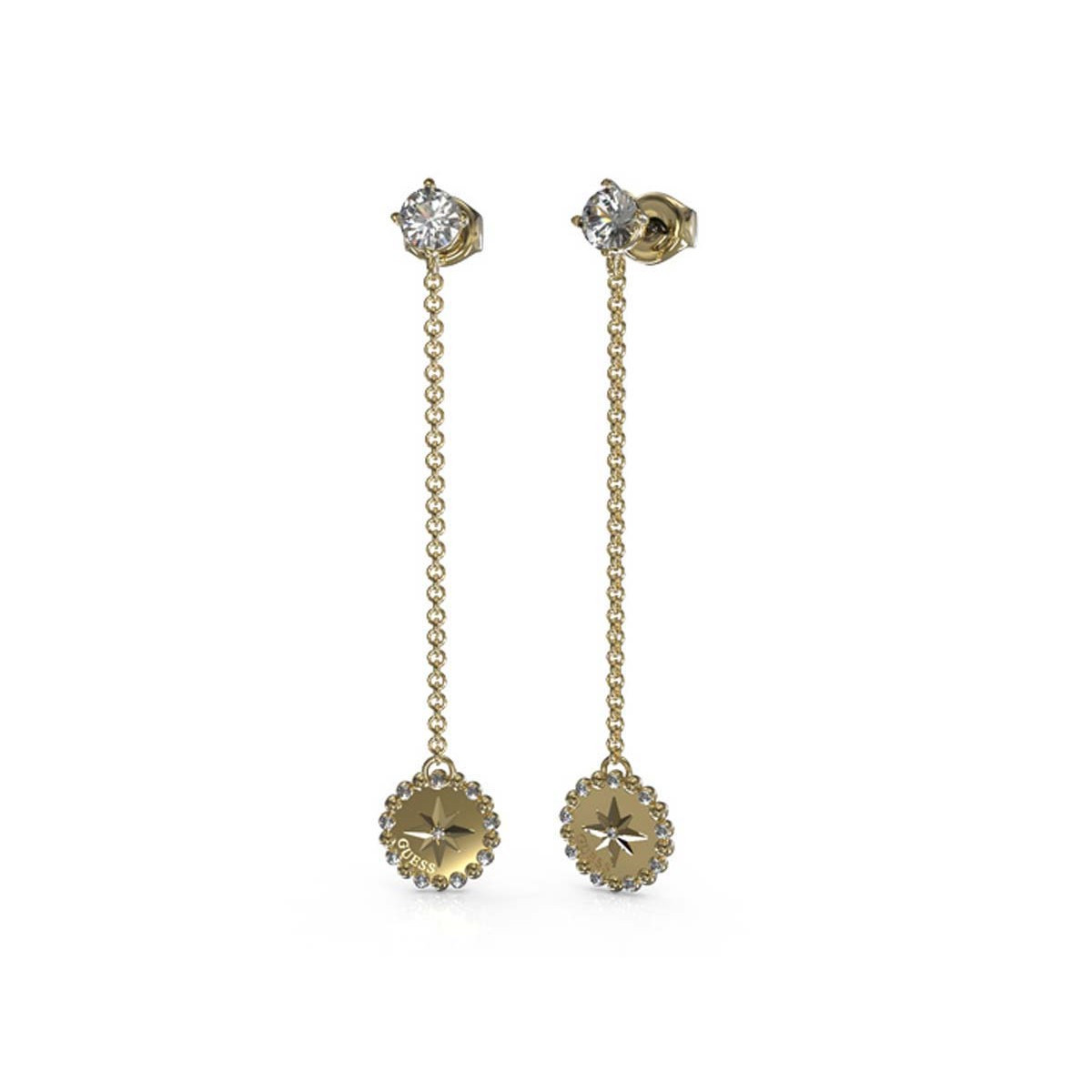 Boucles d'oreilles Guess "Monete" Acier doré Boucles d'oreilles Guess "Monete" Acier doré - JUBE02207JWYG