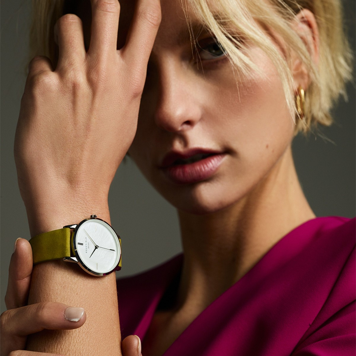 Montre Rosefield Femme "The Pearl Edit" Quartz - Boîtier métal doré Montre Rosefield Femme "The Pearl Edit" Quartz - Boîtier métal doré - RMOLS-R05