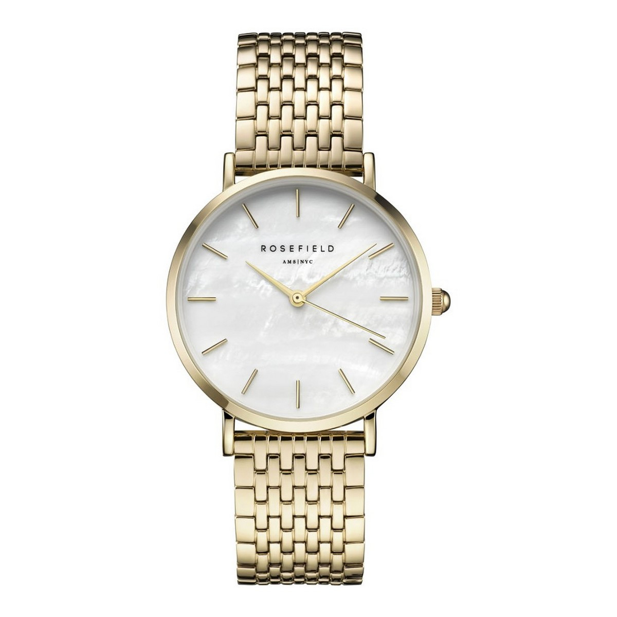 Montre Rosefield Femme "Upper East Side" Quartz - Boîtier métal doré Montre Rosefield Femme "Upper East Side" Quartz - Boîtier métal doré - UEWG-U21