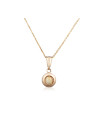 Pendentif Or jaune 375/1000 et pierres