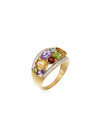 Bague "Mae" Or jaune et Diamants