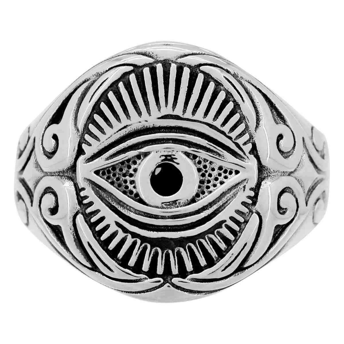 Bague ajustable Homme Argent "Idaïa" Bague Homme "Roc" Argent 925/1000