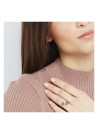 Bague dorée "Taya" Aventurine