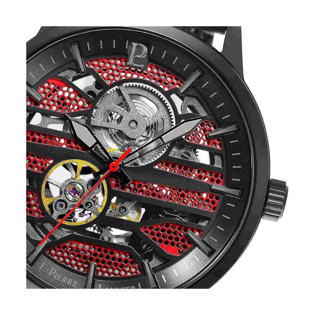Montre Pierre Lannier Impact Homme Noir - 332C439 Montre Pierre Lannier Impact Homme Noir - 332C439