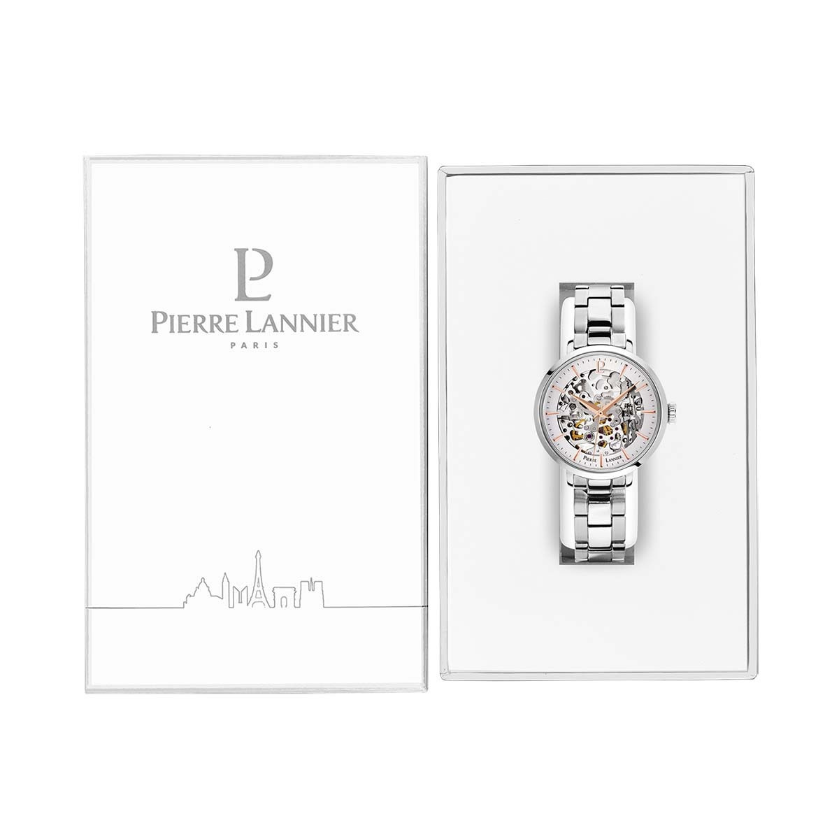 Montre Pierre Lannier Automatic Femme Argenté - 303F621 Montre Pierre Lannier Automatic Femme Argenté - 303F621