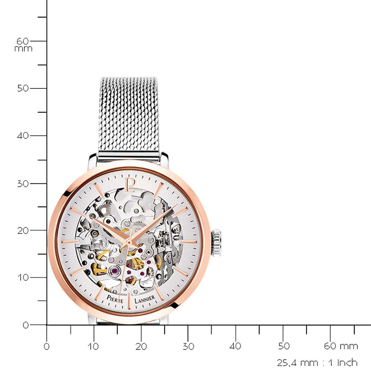 Montre Pierre Lannier Automatic Femme Argenté - 312B628 Montre Pierre Lannier Automatic Femme Argenté - 312B628