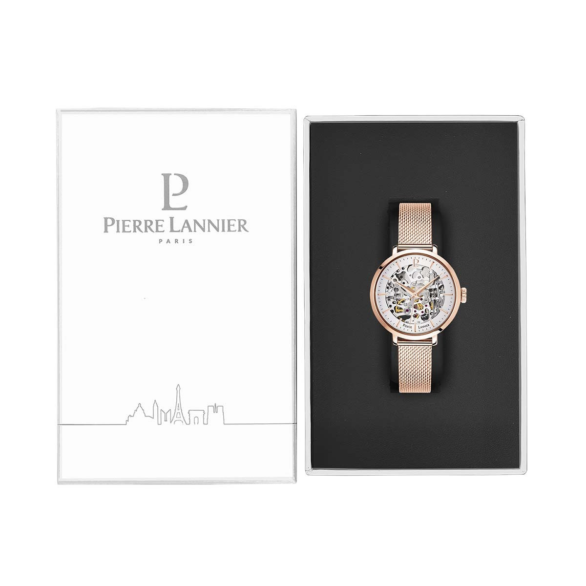Montre Pierre Lannier Automatic Femme Argenté - 313B928 Montre Pierre Lannier Automatic Femme Argenté - 313B928