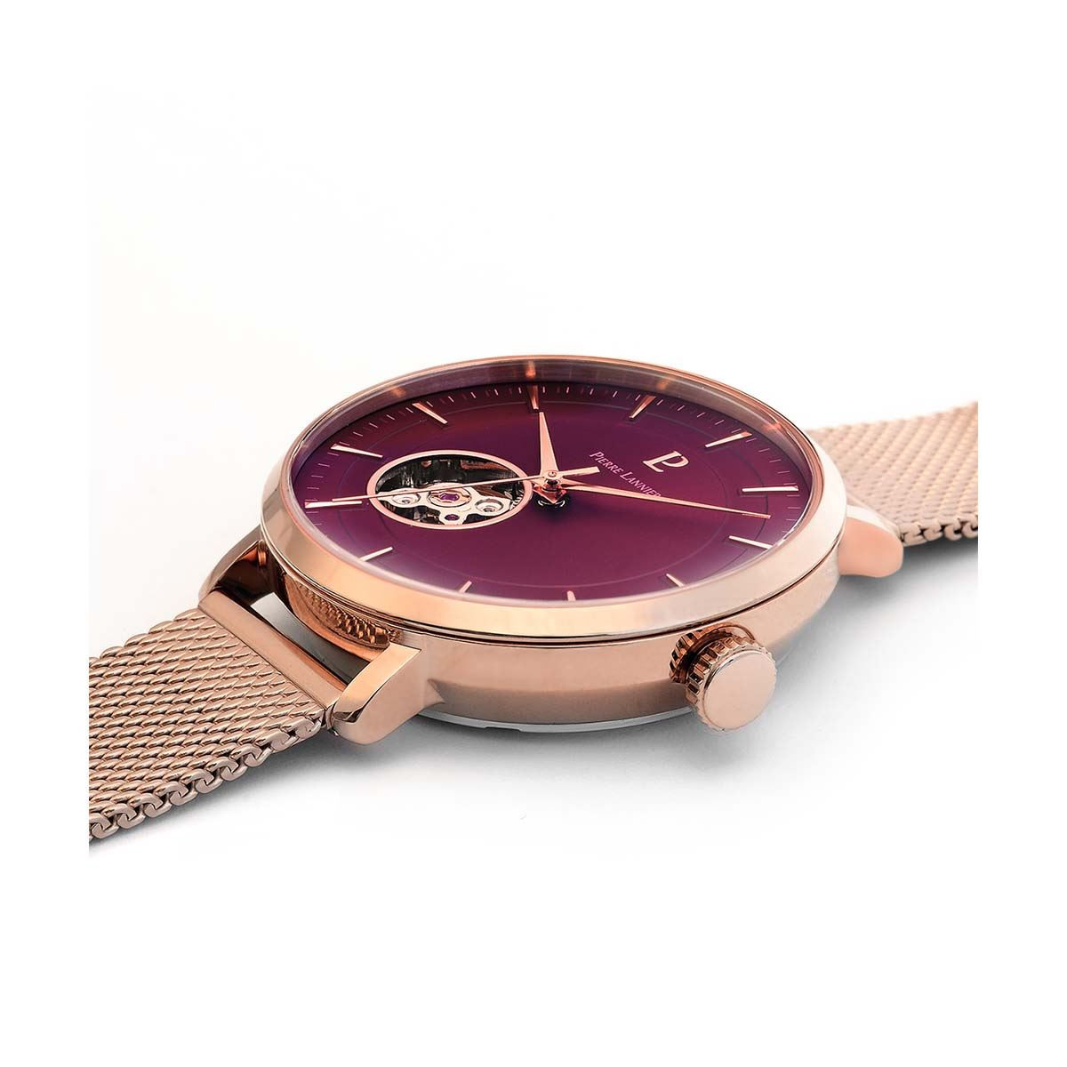 Montre Pierre Lannier Automatic Femme Framboise - 307F988 Montre Pierre Lannier Automatic Femme Framboise - 307F988