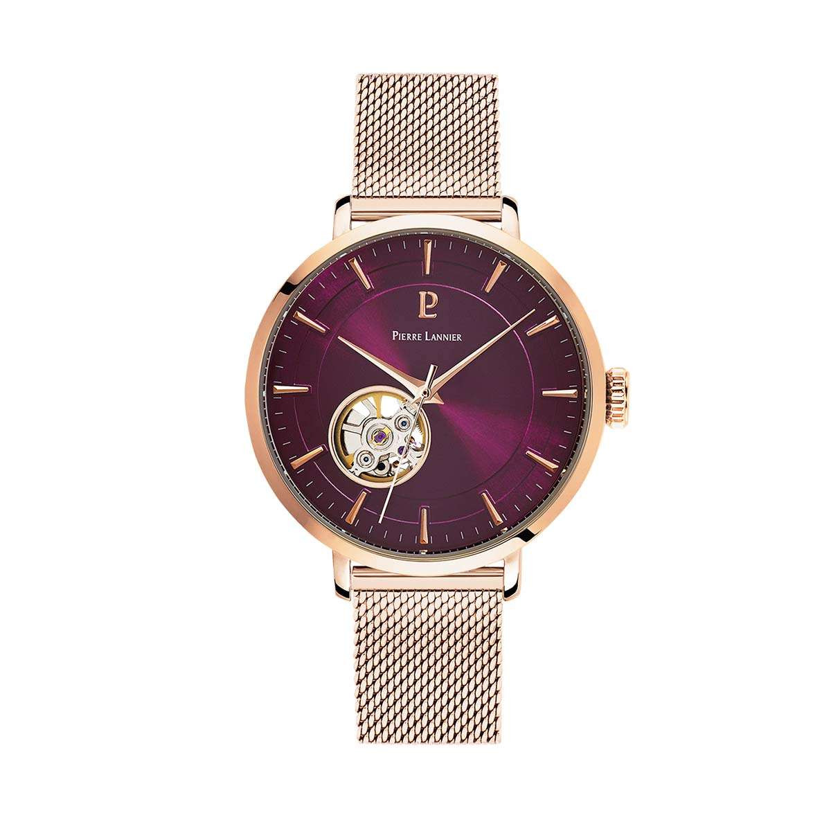 Montre Pierre Lannier Automatic Femme Framboise - 307F988 Montre Pierre Lannier Automatic Femme Framboise - 307F988