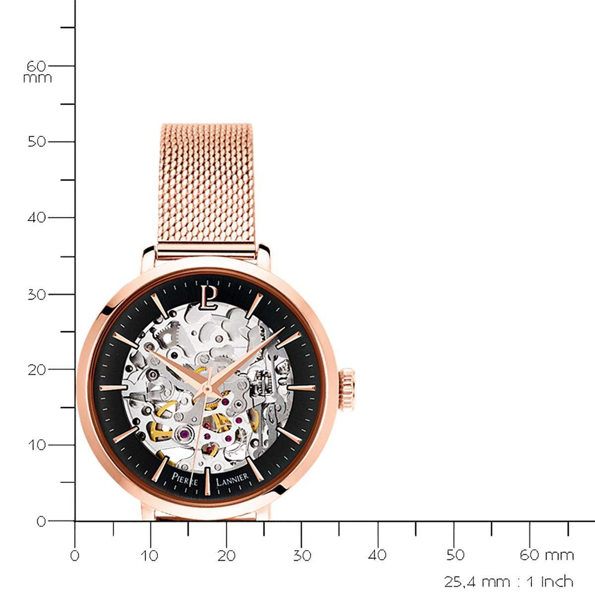Montre Pierre Lannier Automatic Femme Noir - 313B938 Montre Pierre Lannier Automatic Femme Noir - 313B938