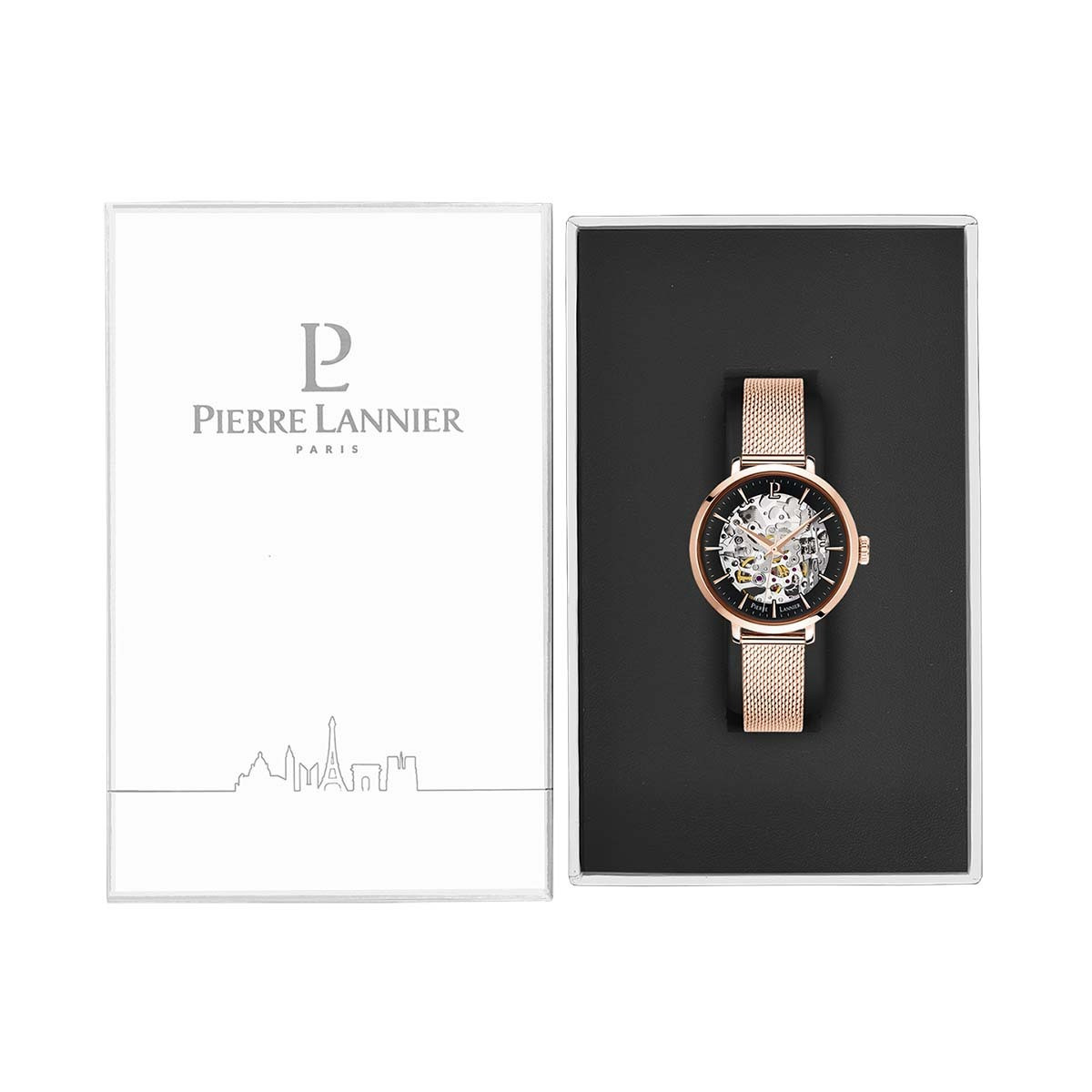Montre Pierre Lannier Automatic Femme Noir - 313B938 Montre Pierre Lannier Automatic Femme Noir - 313B938