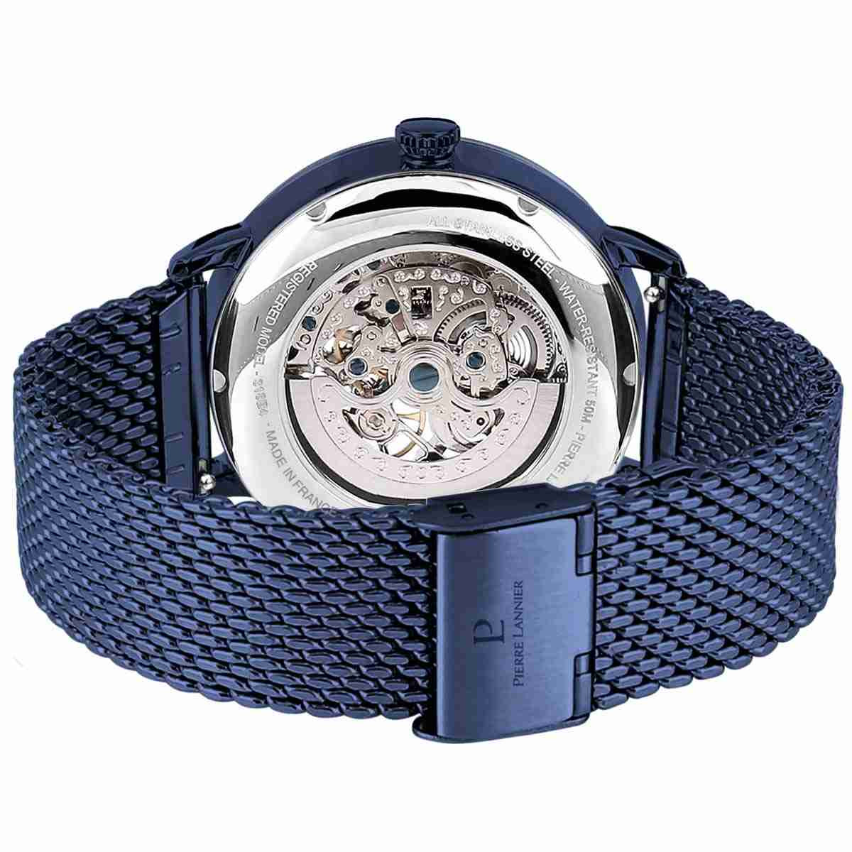 Montre Pierre Lannier Automatic Homme Bleu - 318B468