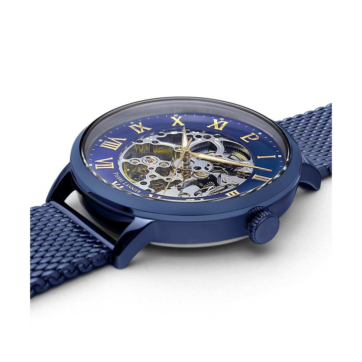 Montre Pierre Lannier Automatic Homme Bleu - 318B468