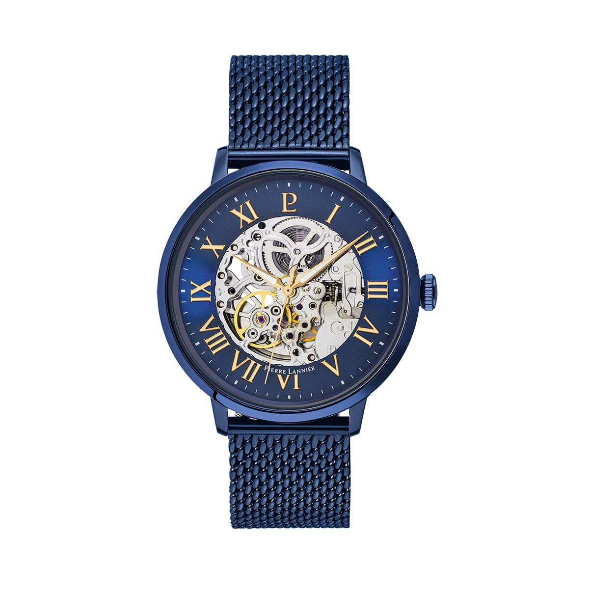 Montre Pierre Lannier Automatic Homme Bleu - 318B468