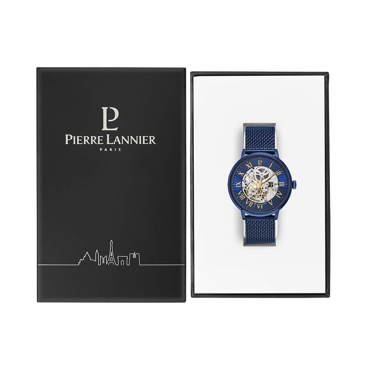 Montre Pierre Lannier Automatic Homme Bleu - 318B468