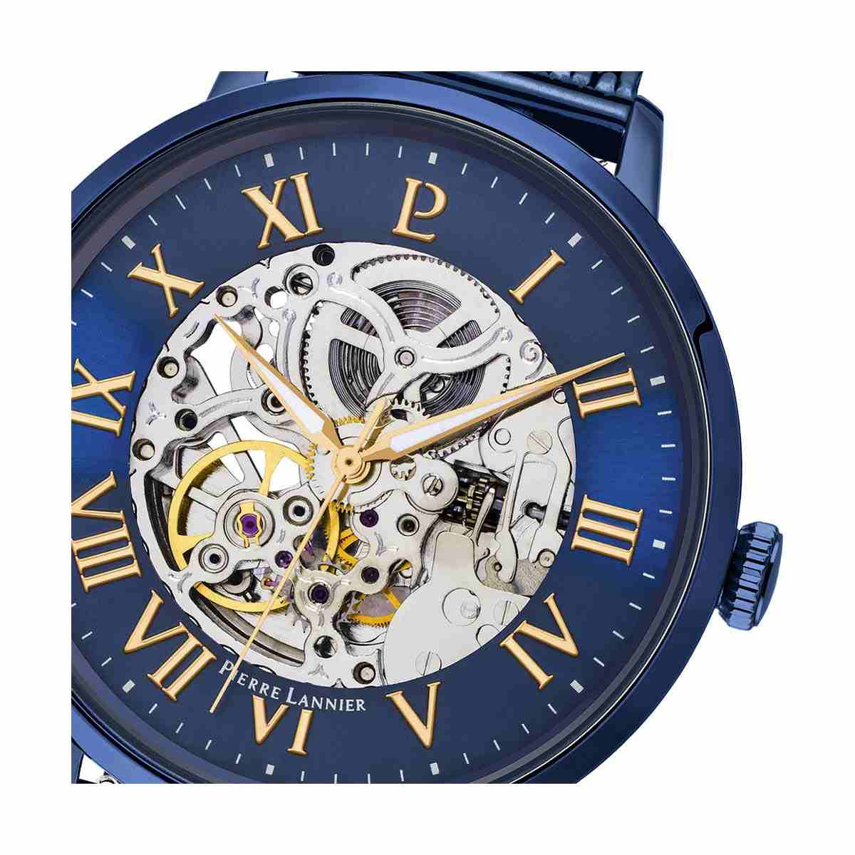 Montre Pierre Lannier Automatic Homme Bleu - 318B468