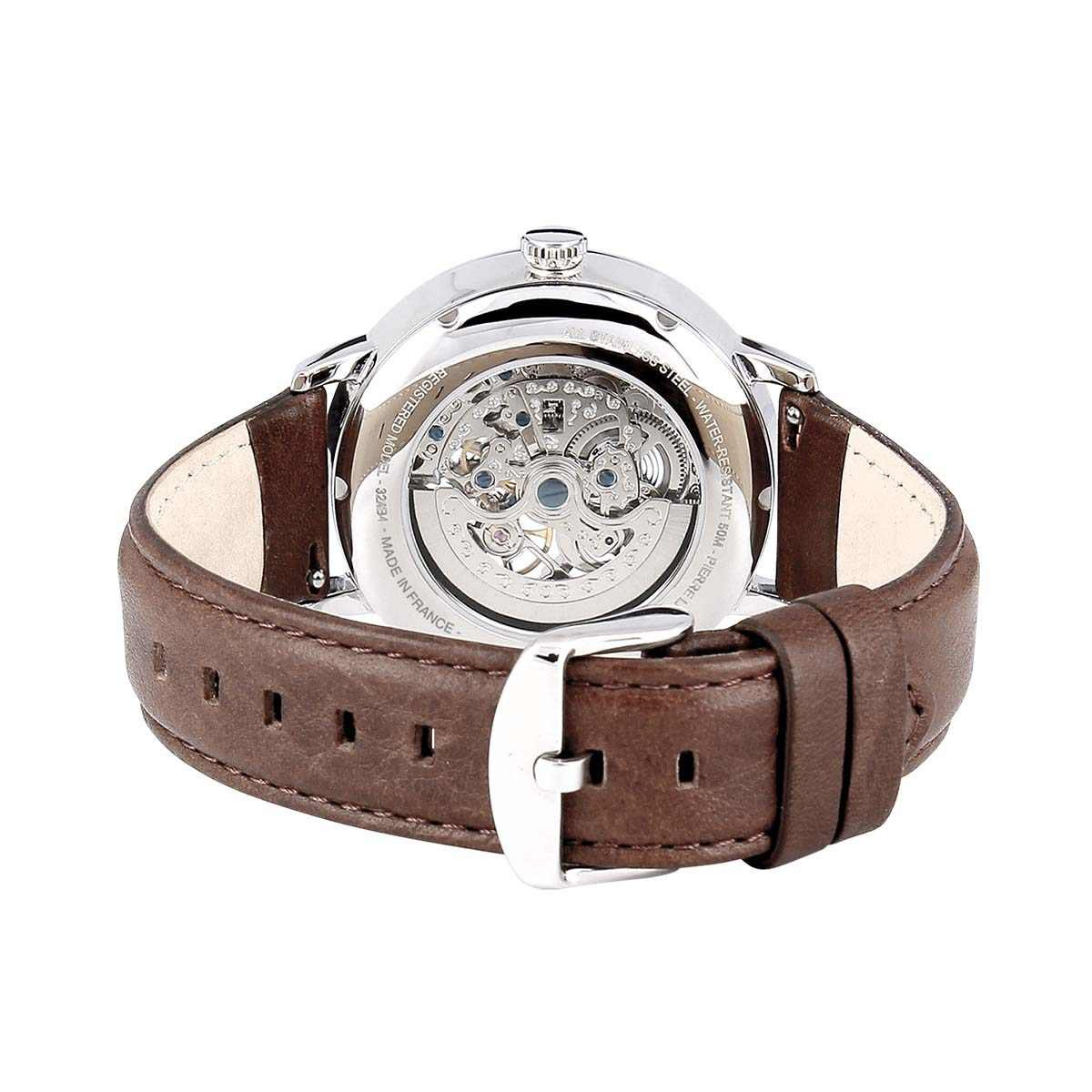 Montre Pierre Lannier Automatic Homme Bleu - 322B164 Montre Pierre Lannier Automatic Homme Bleu - 322B164