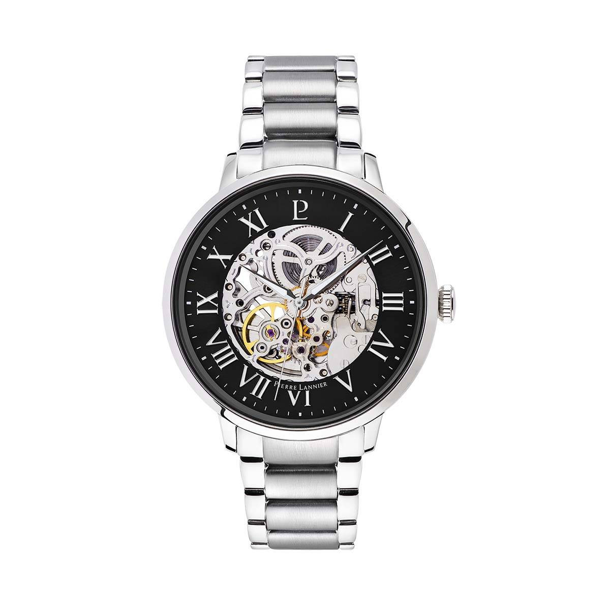 Montre Pierre Lannier Automatic Homme Noir - 317B131 Montre Pierre Lannier Automatic Homme Noir - 317B131