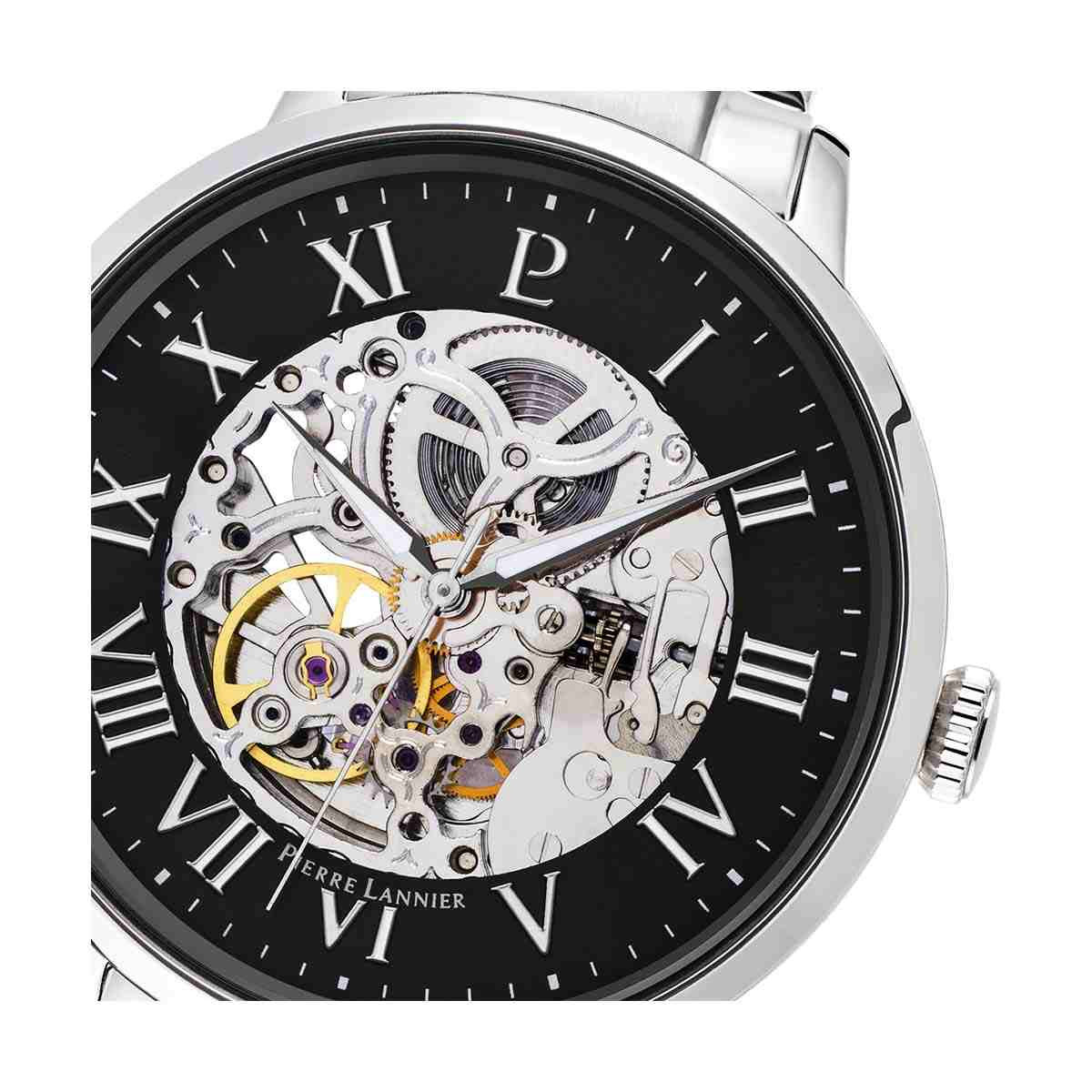 Montre Pierre Lannier Automatic Homme Noir - 317B131 Montre Pierre Lannier Automatic Homme Noir - 317B131