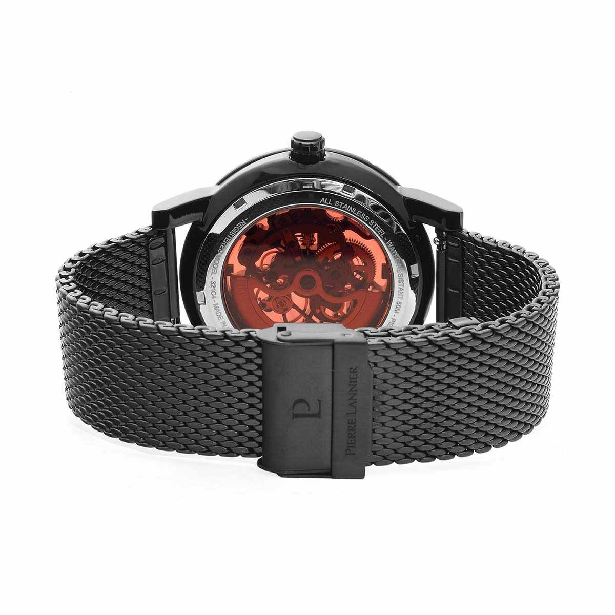 Montre Pierre Lannier Automatic Homme Noir - 321C438 Montre Pierre Lannier Automatic Homme Noir - 321C438