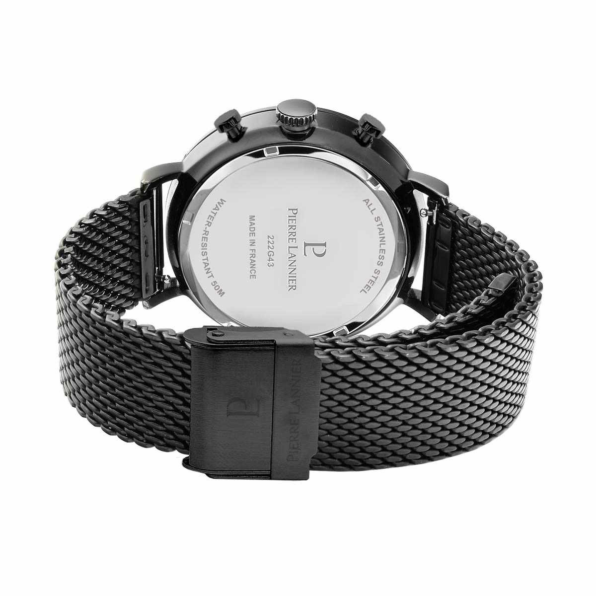 Montre Pierre Lannier Baron Homme Noir - 222G439