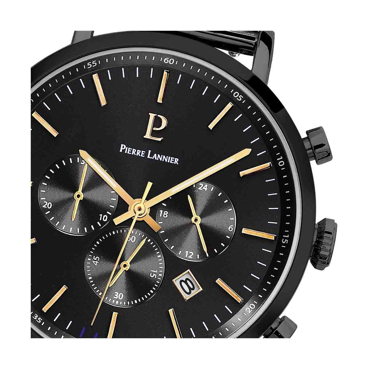 Montre Pierre Lannier Baron Homme Noir - 222G439