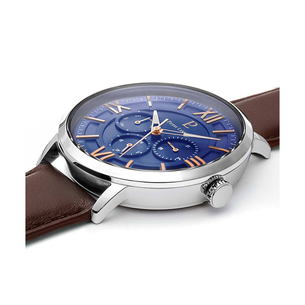 Montre Pierre Lannier Beaucour Homme Bleu - 253C164