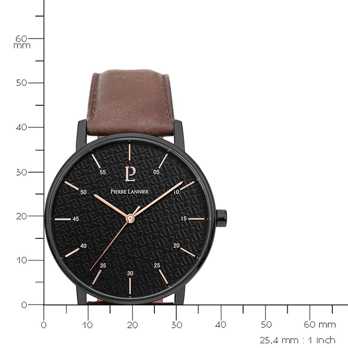 Montre Pierre Lannier Cityline Homme Noir - 203F434 Montre Pierre Lannier Cityline Homme Noir - 203F434