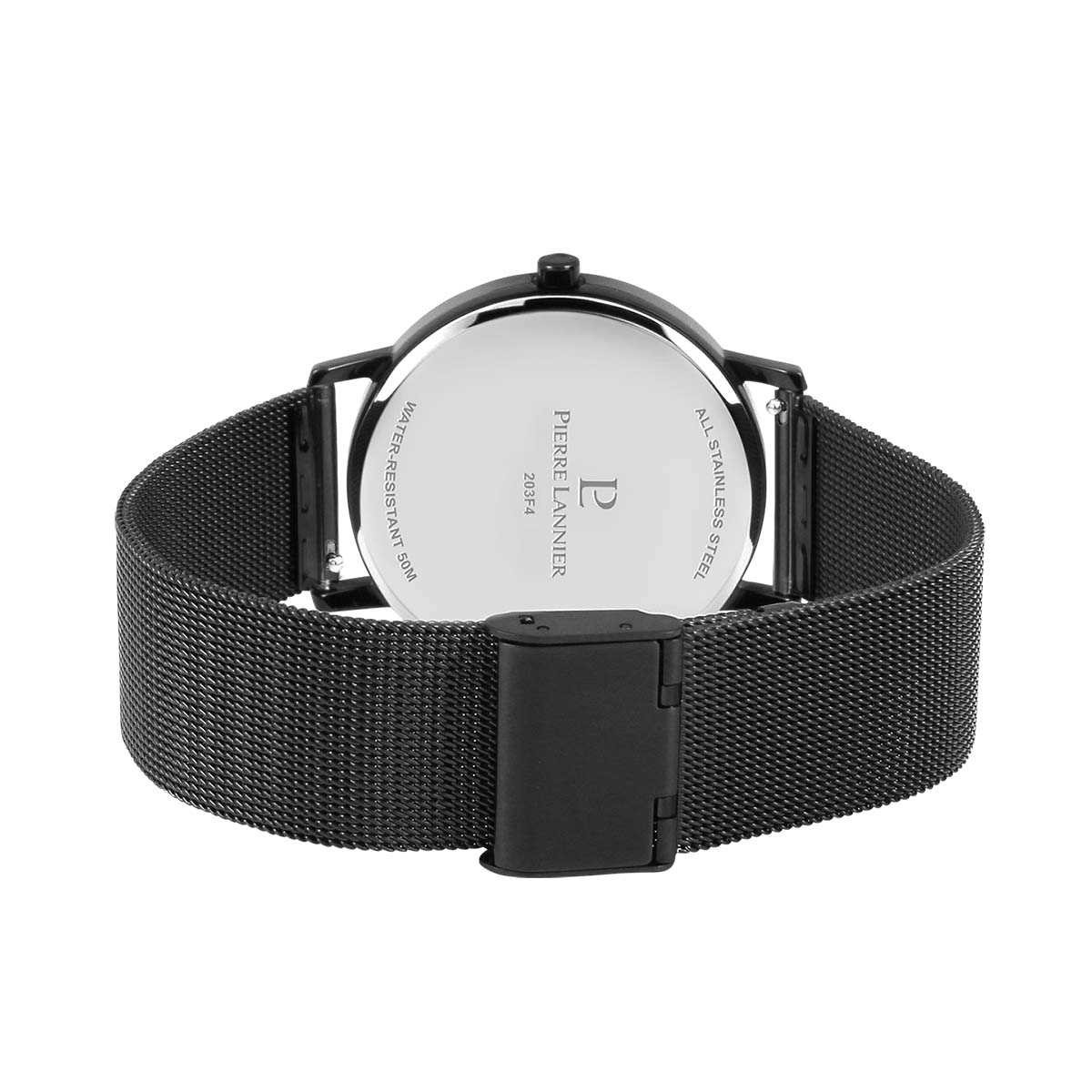 Montre Pierre Lannier Cityline Homme Noir - 378B438 Coffret Montre et Bracelet Pierre Lannier Cityline Homme Noir - 378B438